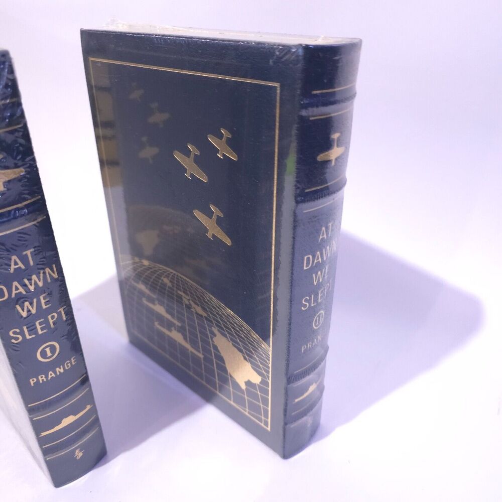 EASTON PRESS AT DAWN WE SLEPT GORDON PRANGE 2 VOLUME SET MILITARY - new SEALED! - Picture 15 of 15